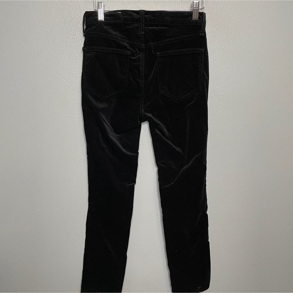 RAG & BONE Black Velvet Dojo Pants sz 26 - Picture 3 of 7